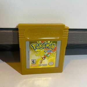 1999 Gameboy Color Pokemon Gold Cartridge